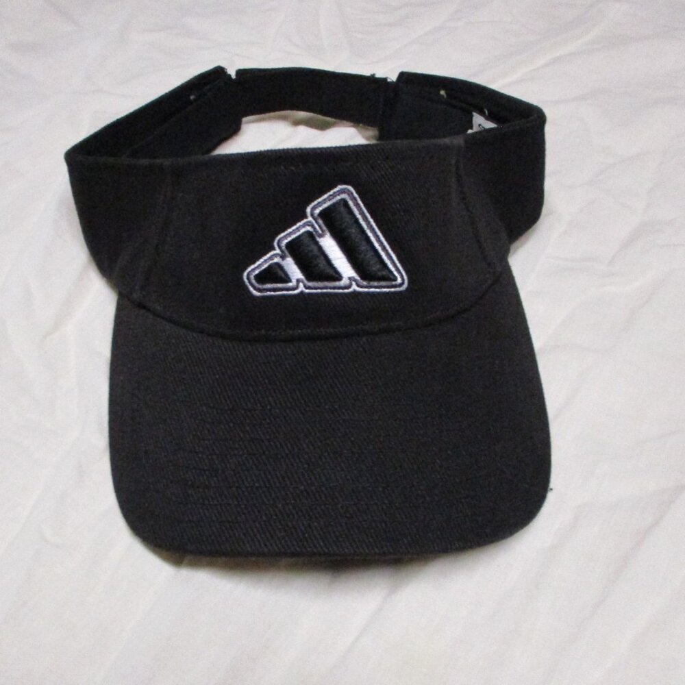 Adidas Embroidered Visor Hat Black Unisex Size | One Size‎
